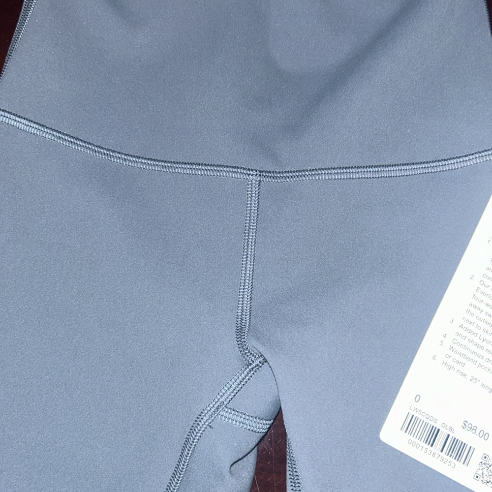Lululemon Wunder train HR tight 25” Train Hard Not Hot